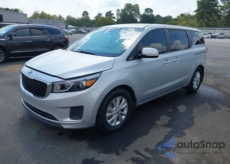 2016 Kia Sedona L z USA, uszkodzony, nr VIN KNDMA5C15G6206471